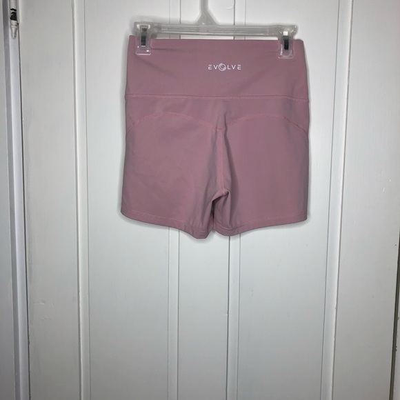 High Waisted Workout Shorts - Picture 2 of 4